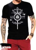 Camiseta Vikings Ragnar Lothbrok Vikings Floki Geek Nerds