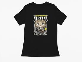 Camiseta Vilania Poster HQ Rock and Roll Nirvana Camiseta Vilania Poster HQ Rock and Roll Nirvana