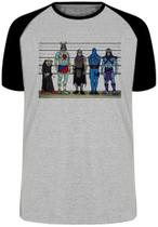 Camiseta Vilões antigos Blusa Plus Size extra grande adulto ou infantil