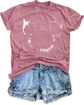 Camiseta VILOVE Magical Believe in Magic para mulheres rosa