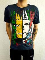 Camiseta Vingadores Heróis 100% Algodão Gola Careca