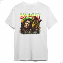 Camiseta Vintage Bob Medalha Paz Rei Reggae Marley Jamaica - Asulb