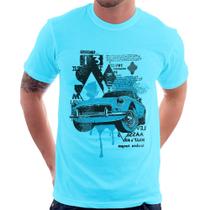 Camiseta Vintage Classic Car Painting - Foca na Moda