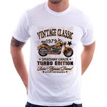 Camiseta Vintage Classic Moto - Foca na Moda