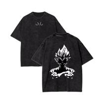Camiseta Vintage De Algodão Dragon Ball 2025 Grande Macaco Roxo E Rosa Para Homens, Camiseta Gráfica - Bandai
