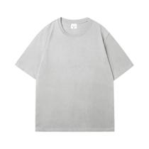 Camiseta Vintage Preta De Algodão DMN Persona 4 Midnight Channel TV Verão 2024 Estampa De Manga