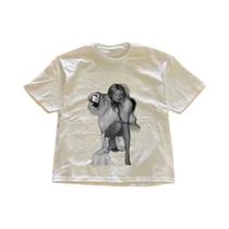 Camiseta Vintage Punk Estilo Streetwear Y2K De Manga Curta Para Homens E Mulheres, Top Casual De