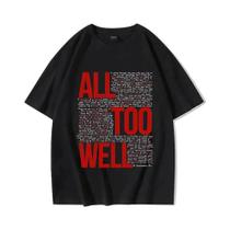 Camiseta Vintage Taylor Swift Unissex - Algodão Puro - Estilo Casual
