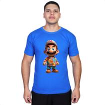 Camiseta Vintagem Super Mario Cosplay Havaii Gamer