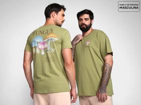 Camiseta Vista Magalu Natureza Selvagem Cogumelos