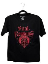 Camiseta Vital Remains - Logo da Banda de Death Metal Camiseta Vital Remains - Logo da Banda de Death Metal