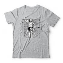 Camiseta Vitruvian Rock Studio Geek