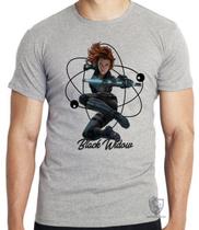 Camiseta Viúva Negra Blusa criança infantil juvenil adulto camisa tamanhos