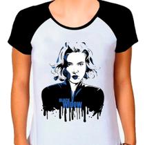 Camiseta viúva negra feminina