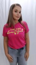 Camiseta você é linda