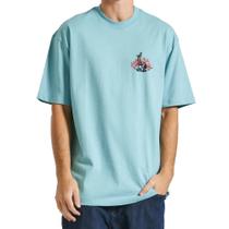 Camiseta Volcom Comfort Pure Joy Azul Camiseta Volcom Comfort Pure Joy Azul