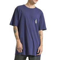 Camiseta Volcom Deadly Stone SM24 Masculina Azul Escuro Camiseta Volcom Deadly Stone SM24 Masculina Azul Escuro