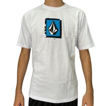 Camiseta Volcom Gradation SM25 Masculina Branco