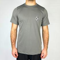 Camiseta Volcom Lycra Surf Iconic Stone