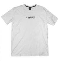 Camiseta Volcom New Euro SM24 Masculina Branco