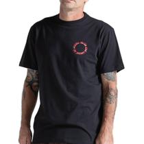 Camiseta Volcom Round Out WT26 Masculina Preto Camiseta Volcom Round Out WT26 Masculina Preto