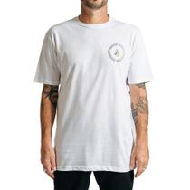 Camiseta Volcom Star Shields Masculina Branco