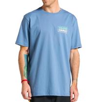 Camiseta Volcom Sunset Delight SM25 Masculina Azul Escuro