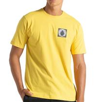 Camiseta Volcom Within WT25 Masculina Amarelo Camiseta Volcom Within WT25 Masculina Amarelo