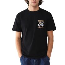 Camiseta Volcom Workwear Welder Preta Camiseta Volcom Workwear Welder Preta