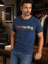 Camiseta Von der Volke Iam Cycling Azul Cor:AzulTamanho:M Camiseta Von der Volke Iam Cycling Azul Cor:AzulTamanho:M