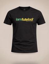 Camiseta Von der Volke IamFutebol Preto Cor:PretoTamanho:M Camiseta Von der Volke IamFutebol Preto Cor:PretoTamanho:M