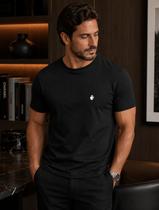 Camiseta Von der Volke Preto Cor:PretoTamanho:M Camiseta Von der Volke Preto Cor:PretoTamanho:M