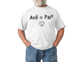 Camiseta Vovô Profissional Dia Dos Pais Avô Vô Aposentado Branca
