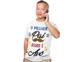 Camiseta Vovô Profissional Dia Dos Pais Avô Vô Aposentado Branca