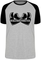 Camiseta Wakanda Blusa Plus Size extra grande adulto ou infantil