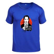 Camiseta Wandinha Addams Série Wednesday Lançamento Top Camiseta Wandinha Addams Série Wednesday Lançamento Top