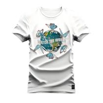 Camiseta Watch Word Algodão Estampada Unissex Nexstar Varias Cores