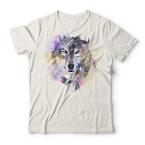 Camiseta Watercolor Wolf
