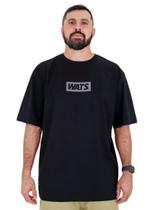 Camiseta wats box relevo - preto