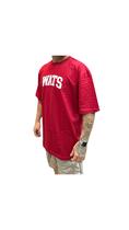 Camiseta wats college - vermelho