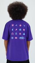 Camiseta wats elementos - roxo