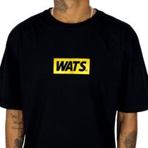Camiseta Wats Gold Box Preto