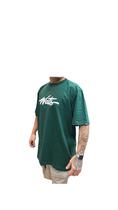 Camiseta wats tag - verde musgo