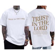 Camiseta Wedsadl Christian Jesus Trust in The Lord for Men