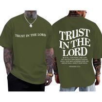 Camiseta Wedsadl Christian Jesus Trust in The Lord for Men