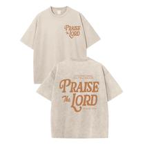 Camiseta Wedsadl Christian Praise The Lord para meninos de 3 a 12 anos Camiseta Wedsadl Christian Praise The Lord para meninos de 3 a 12 anos