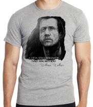 Camiseta William Wallace Coração Valente Blusa criança infantil juvenil adulto camisa todos tamanhos Camiseta William Wallace Coração Valente Blusa criança infantil juvenil adulto camisa todos tamanhos