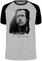 Camiseta William Wallace Coração Valente Blusa Plus Size extra grande adulto ou infantil Camiseta William Wallace Coração Valente Blusa Plus Size extra grande adulto ou infantil