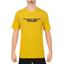 Camiseta Wilson Wlsn 2 Amarela Camiseta Wilson Wlsn 2 Amarela