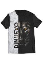 Camiseta Wolf Bravus Lobo Olhos Amarelos Di Nuevo